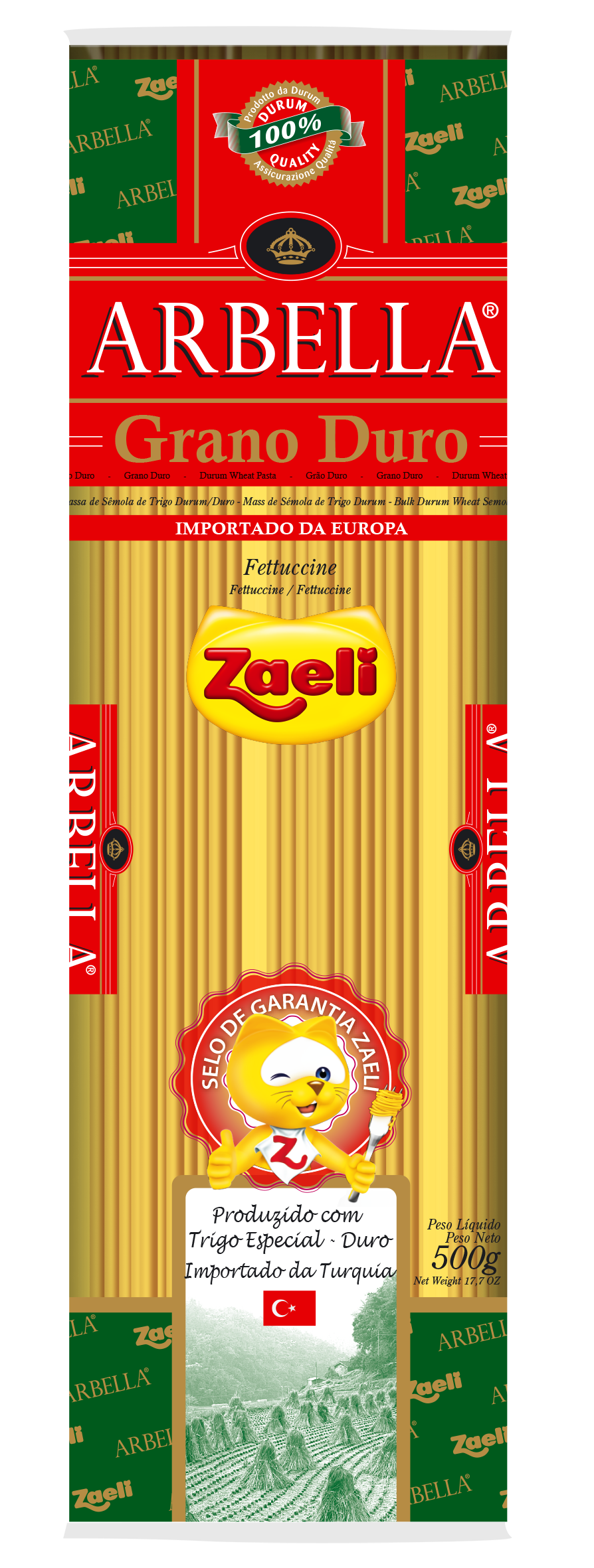 MASSA GRANO DURO IMP FETTUC ZAELI 20X500