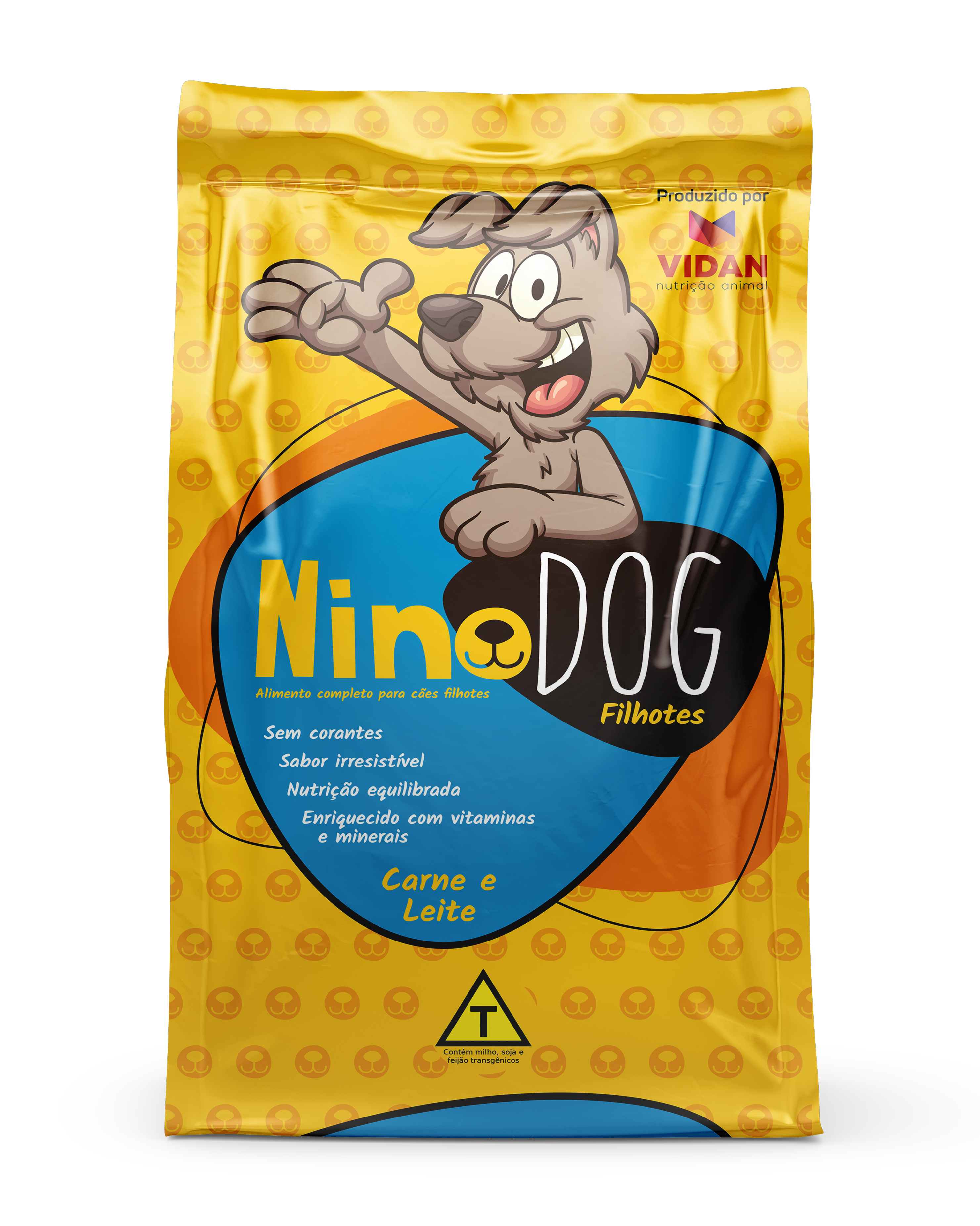 R CAO NINO DOG FILH CARNE LEITE 18KG