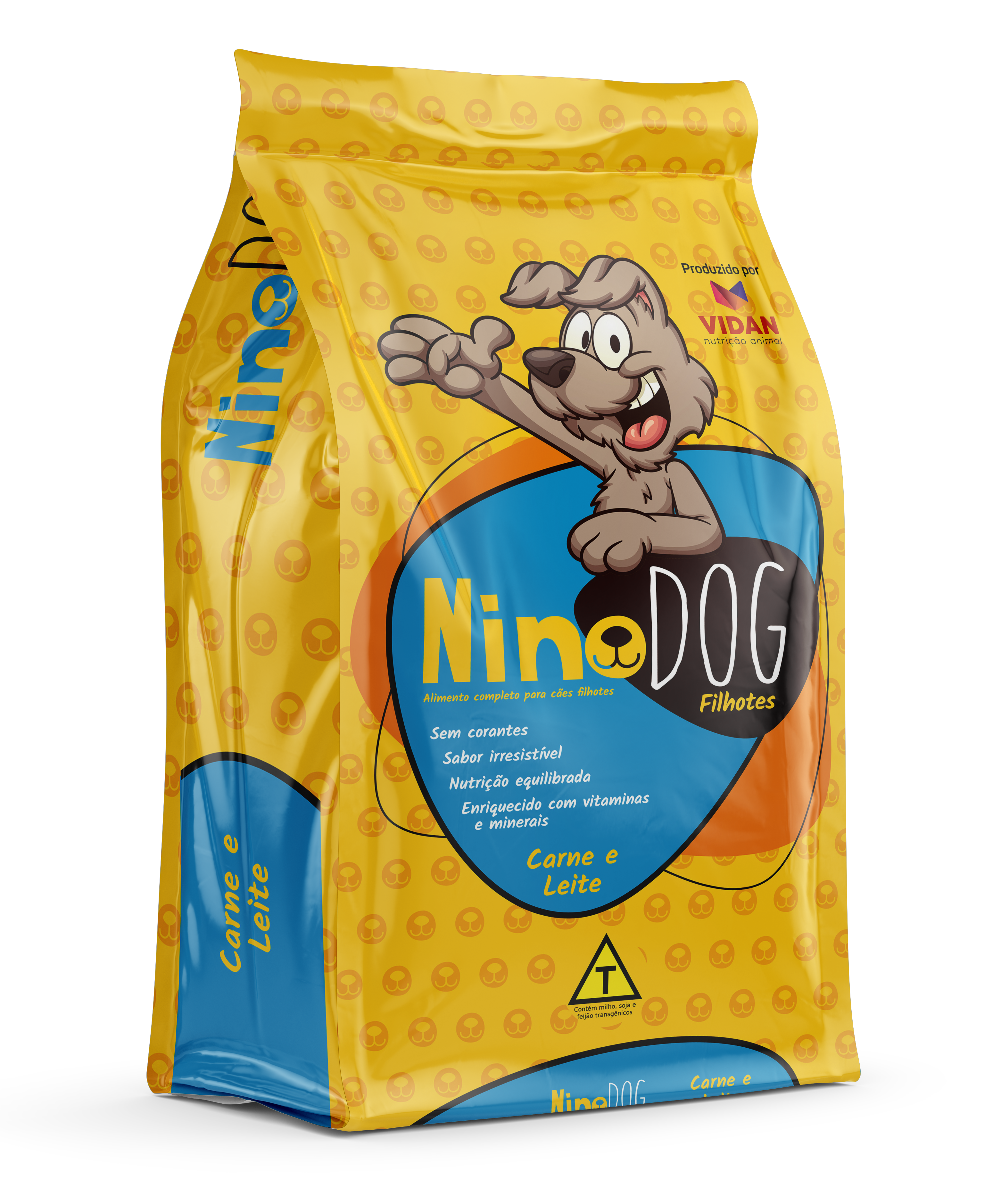 R CAO NINO DOG FILH CARNE LEITE 25KG