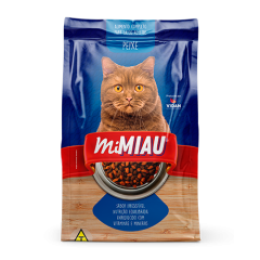 RACAO GATO MIMIAU PEIXE ADULTO 25KG