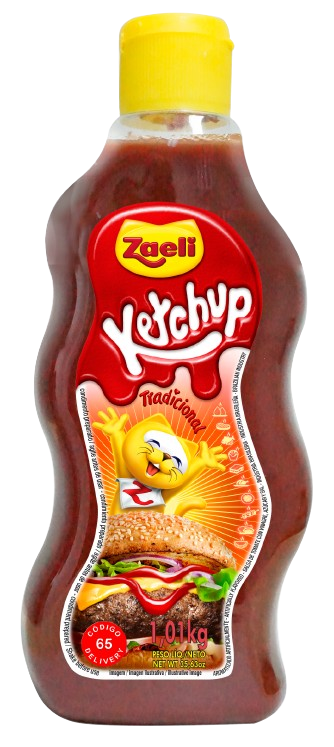 CATCHUP TRADICIONAL ZAELI 6X1.010ML