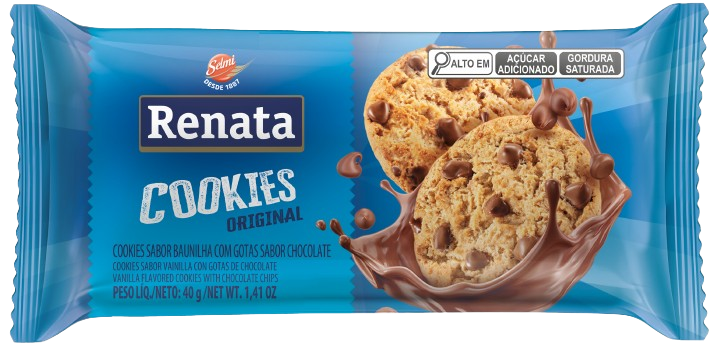 BISC RENAT SUPER COOKIE BAUN/CHOC 96X40G