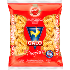 FR MACARRAO GALO SEMOLA PARAFUSO 10X500GR