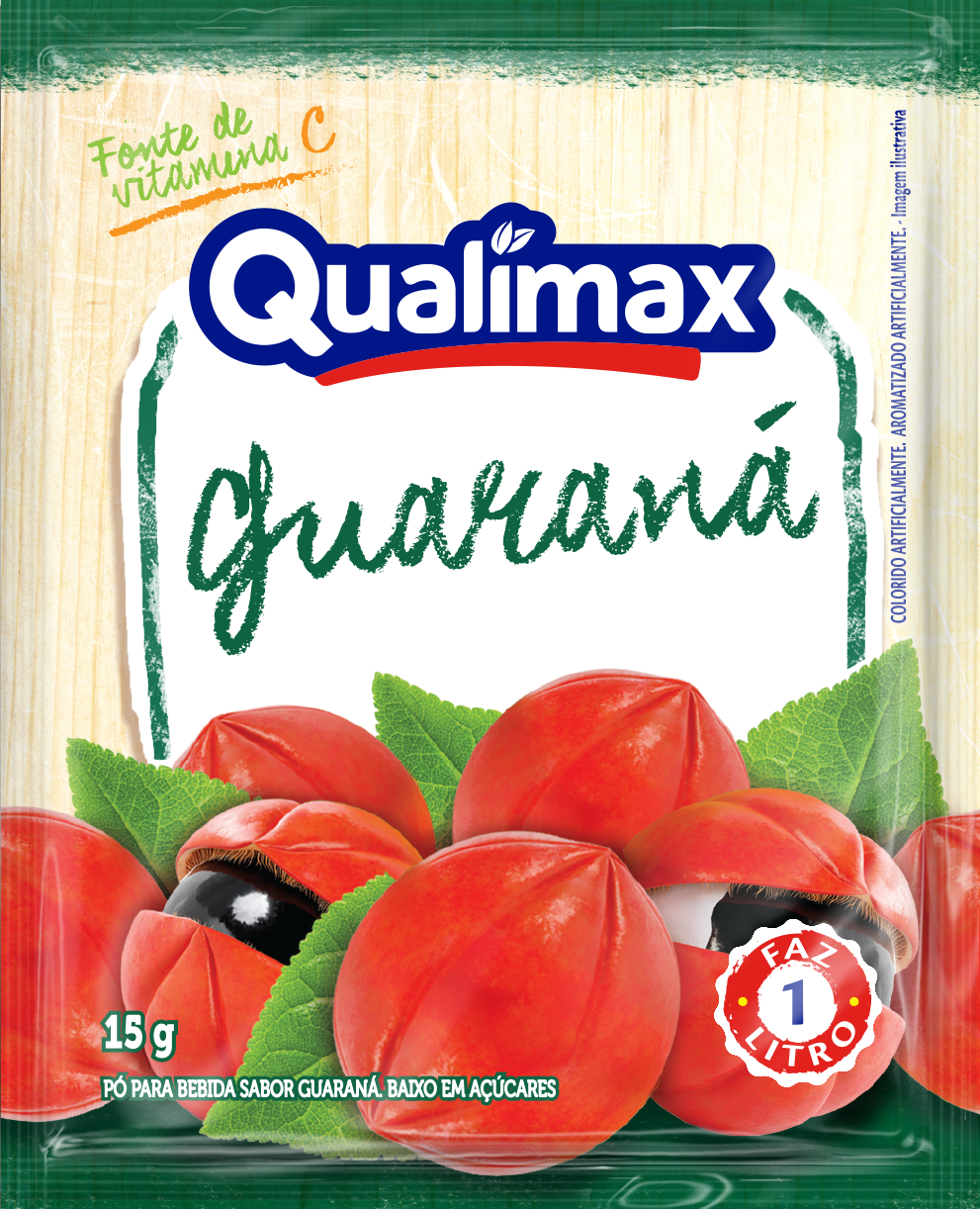 REFRESCO TURMA GUARANA QUALIMAX 15X15G