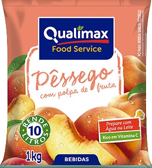 REFRESCO QUALI  PESSEGO 10X1KG