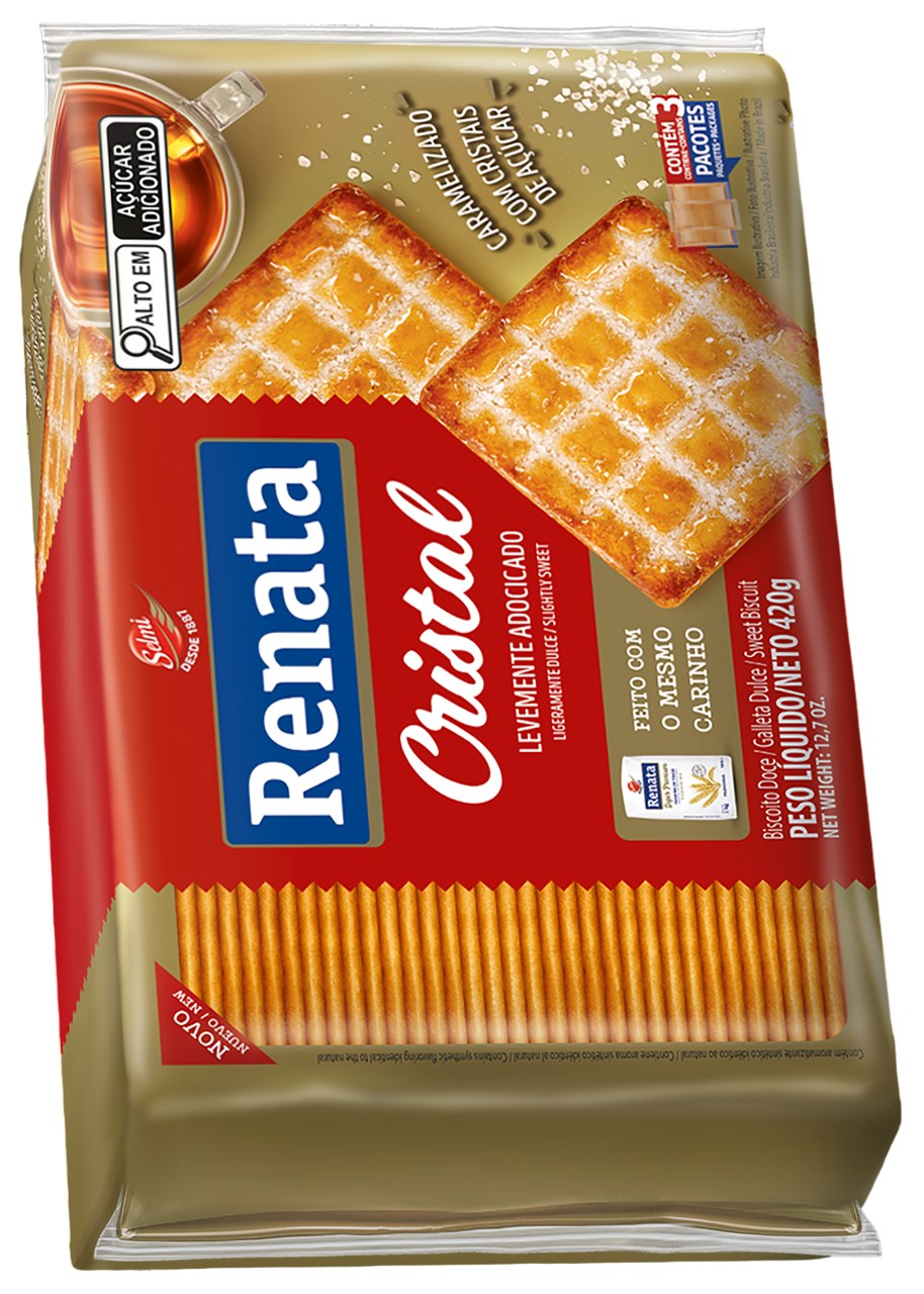 BISC RENATA LAMINADO CRISTAL 20X420GR