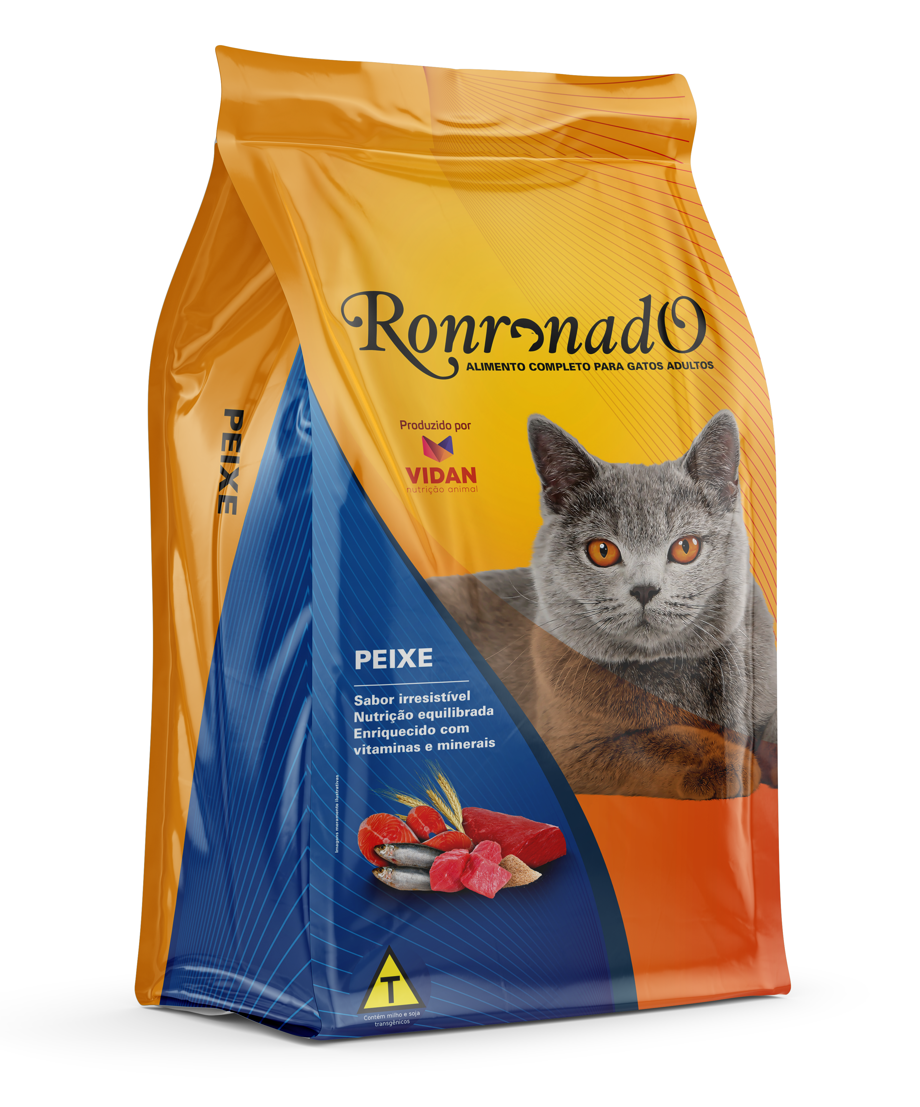 R GATO RONRONADO AD PEIXE 10X1KG