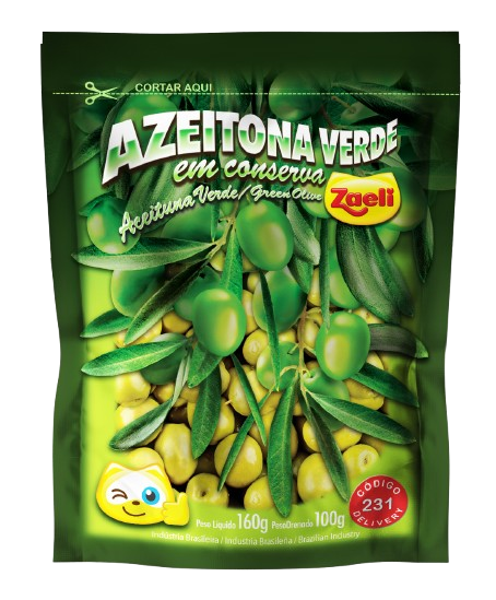 AZEITONA POUCHET V C/C ZAELI  20X100GR