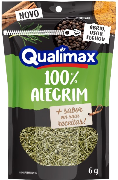COND ALECRIM FLOCOS QUALIMAX 24X6G