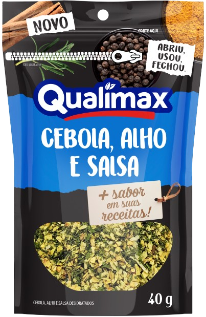 COND CEBOLA ALHO SALSA QUALIMAX 24X40G