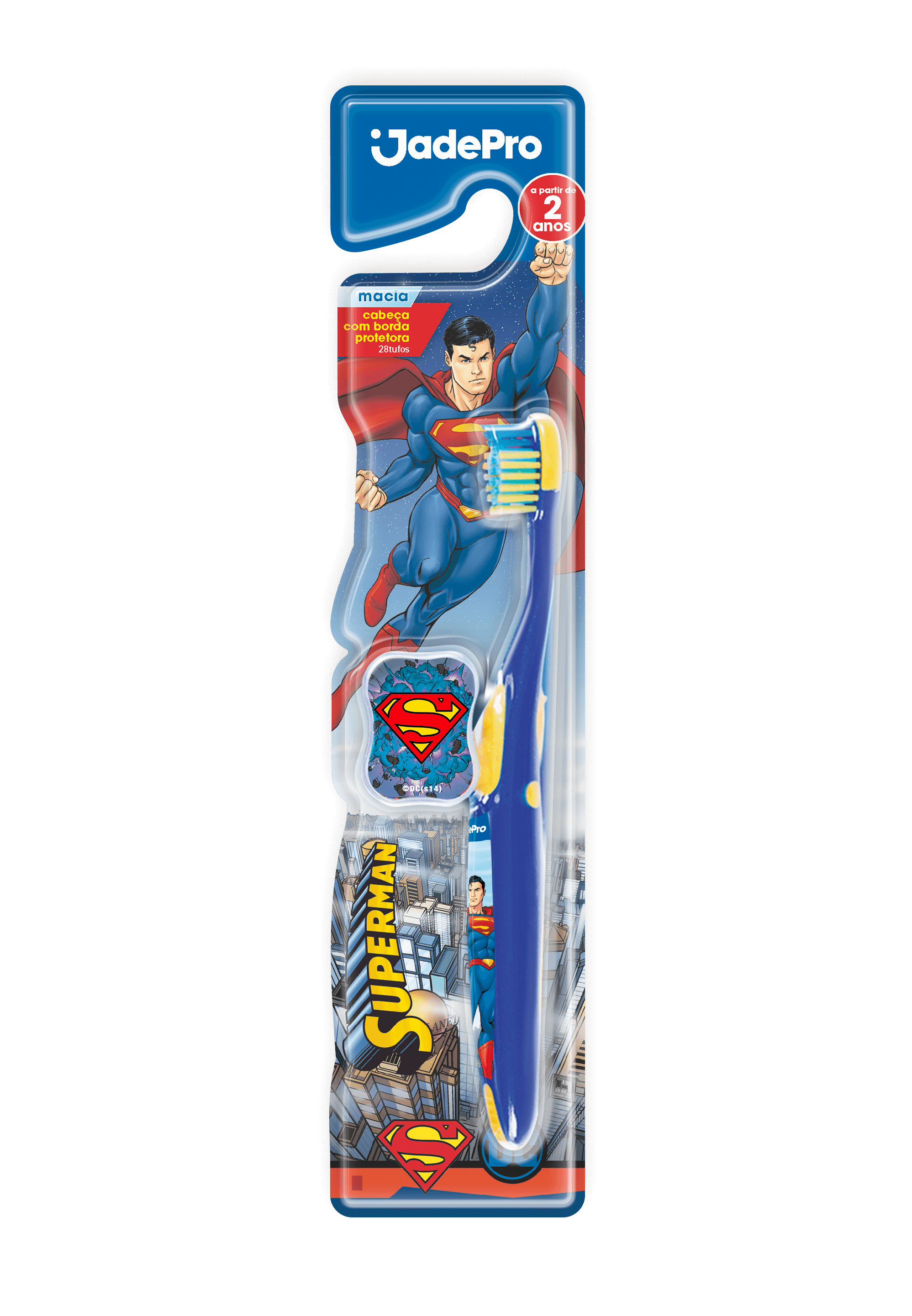 ESCOVA DENTAL 330 JADEPRO SUPERMAN MACIA 24X01UN