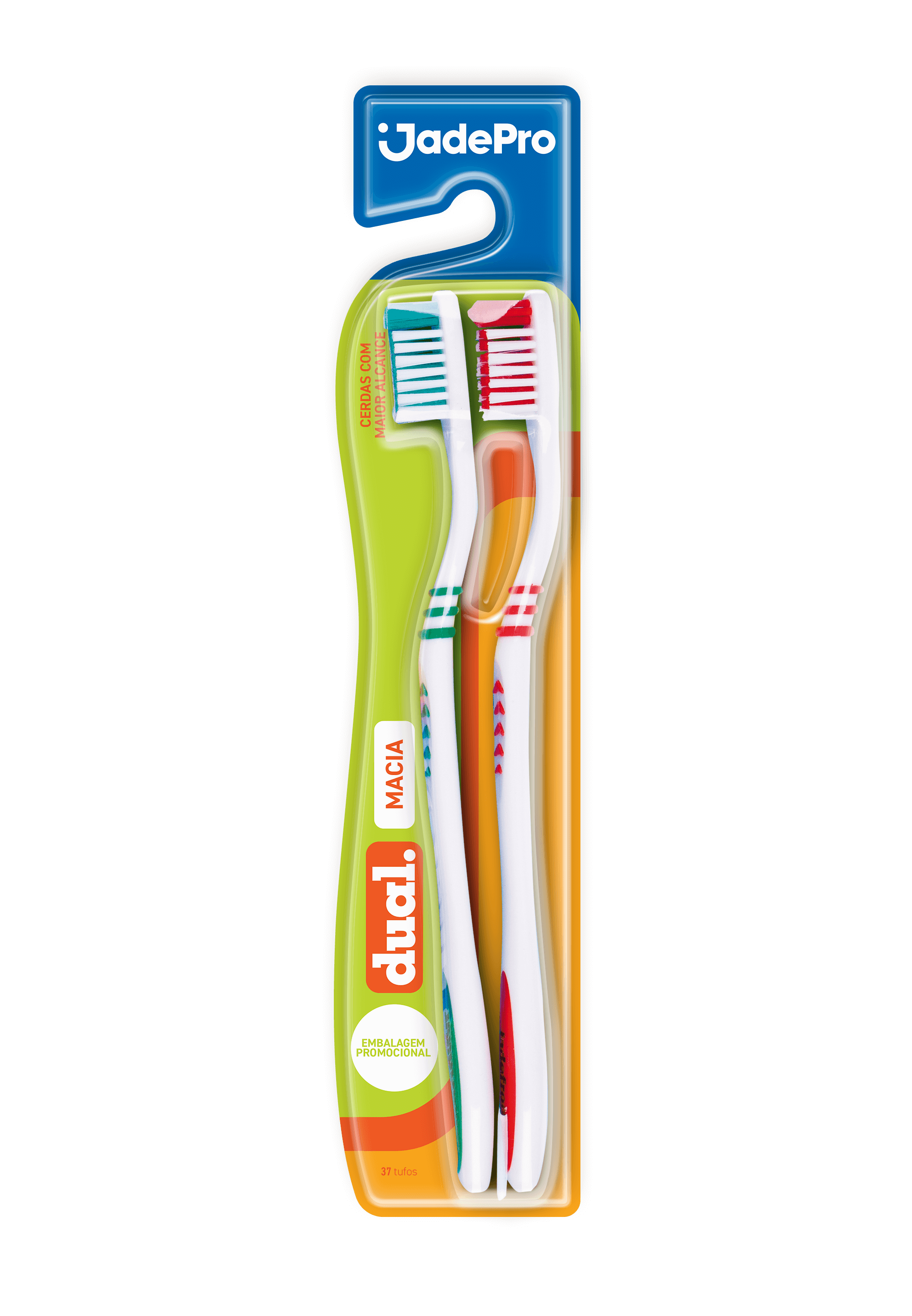 ESCOVA DENTAL 022 JADEPRO DUAL MACIA 24X02UN