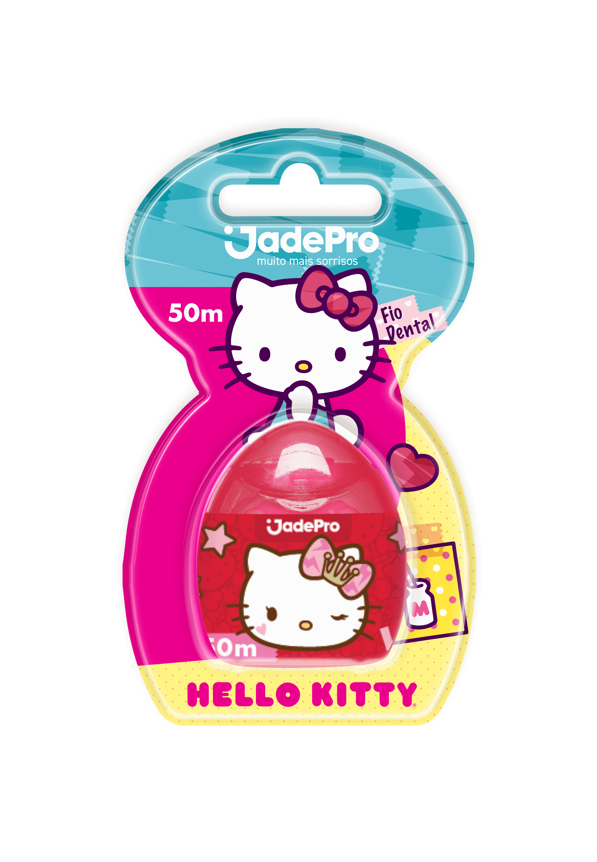 FIO DENTAL 052 JADEPRO HELLO KITTY 12X50MTS