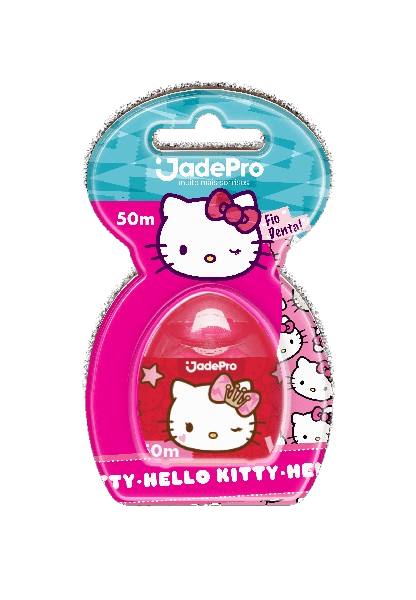 FIO DENTAL 052 JADEPRO HELLO KITTY 06X50MTS
