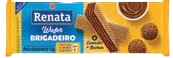 BISCOITO RENATA WAFER TRADICIONAL BRIGADEIRO 40X115GR