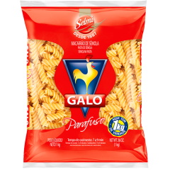 MACARRAO GALO SEMOLA PARAFUSO 2 12X1KG