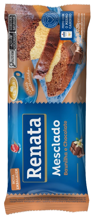 BOLO RENATA TRADICIONAL MESCLADO 12X250GR