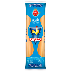 MACARRAO GALO AZUL SEMOLADO FIDELINHO 10 30X500GR