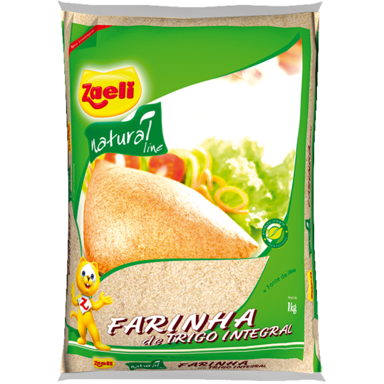 FARINHA DE TRIGO INTEGRAL ZAELI 10X01KG