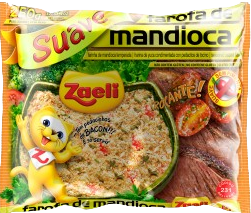 FAROFA DE MANDIOCA SUAVE ZAELI 20X250GR