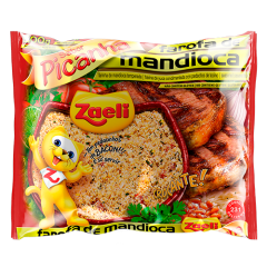 FAROFA DE MANDIOCA PICANHA ZAELI 20X500GR