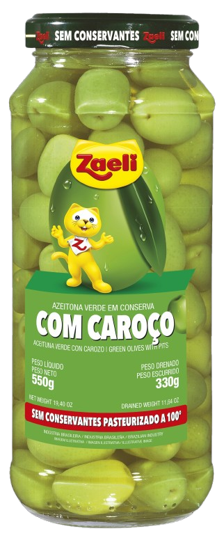 AZEITONA VERDE ZAELI 12X330GR