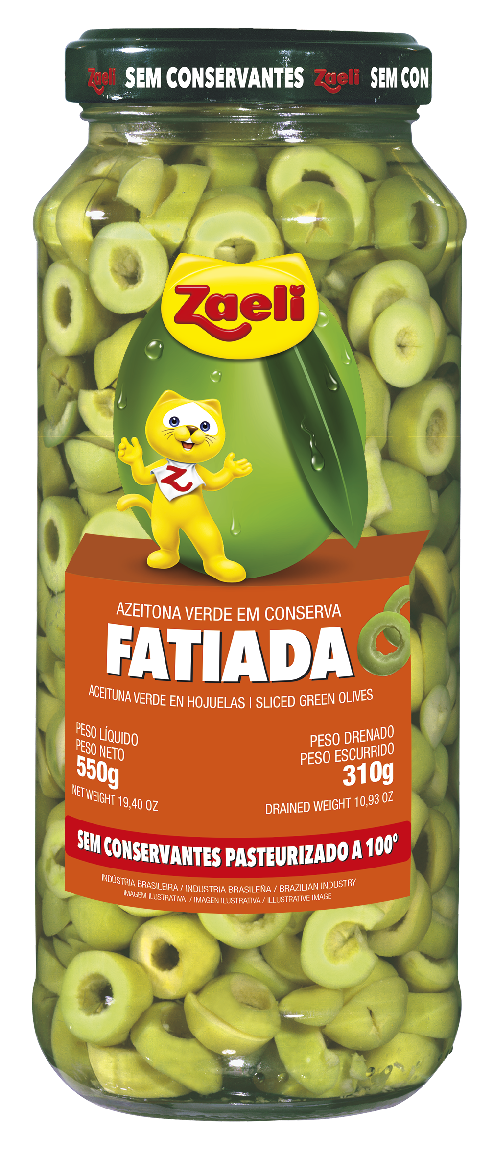 AZEITONA FATIADA ZAELI 12X310GR